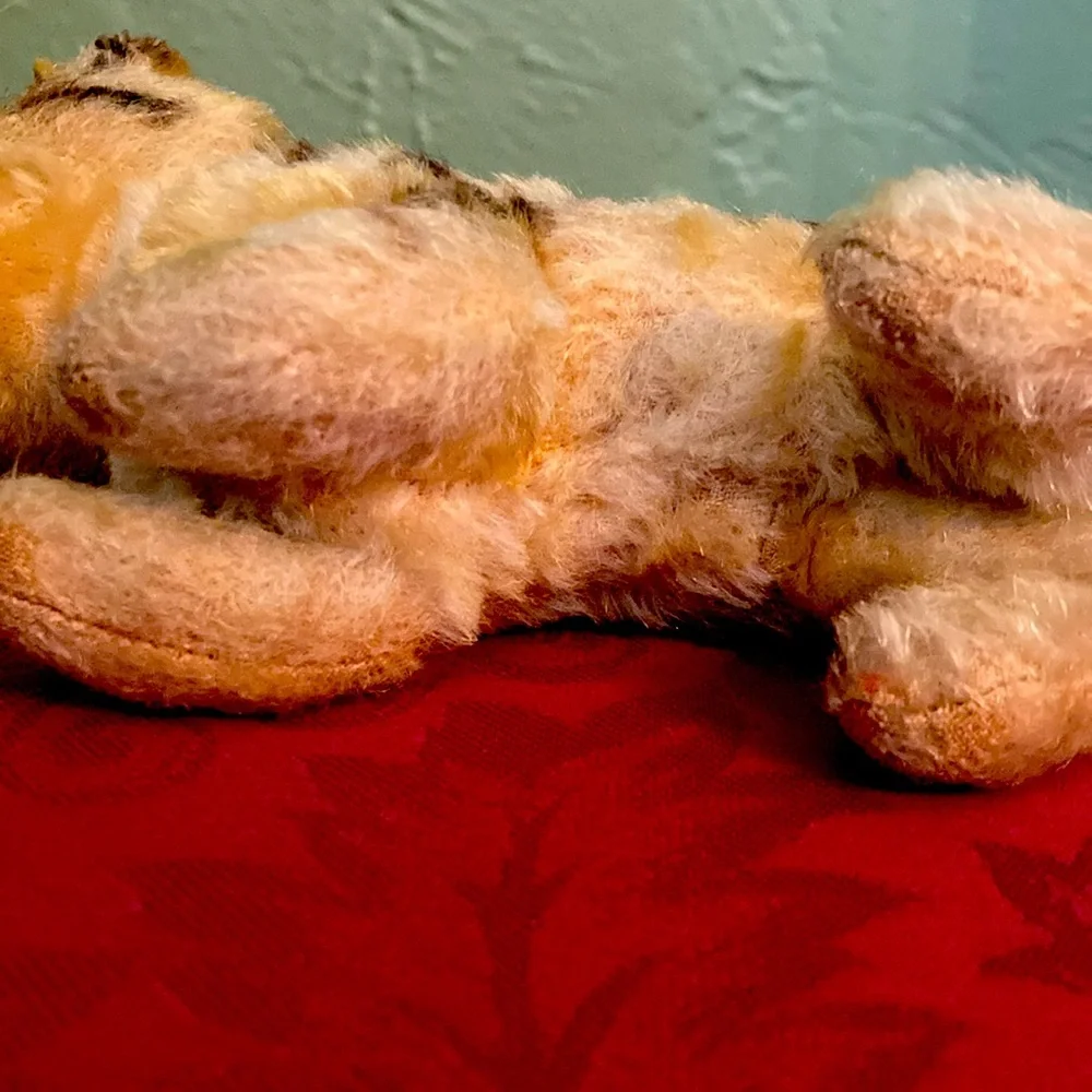 Rare vintage Steiff Plush - Brown and Tan green eyes
